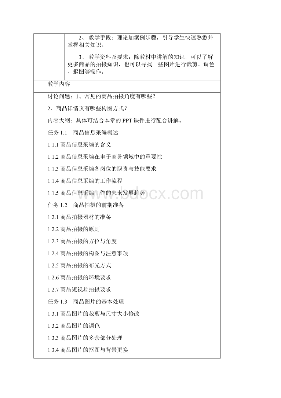 《商品信息采编第2 版》课程教学教案.docx_第2页