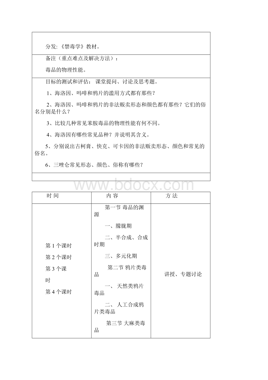 毒品检验教案Word文件下载.docx_第3页