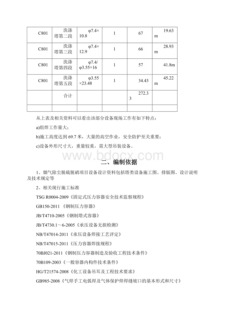 脱硫脱硝设备现场安装方案文档格式.docx_第2页