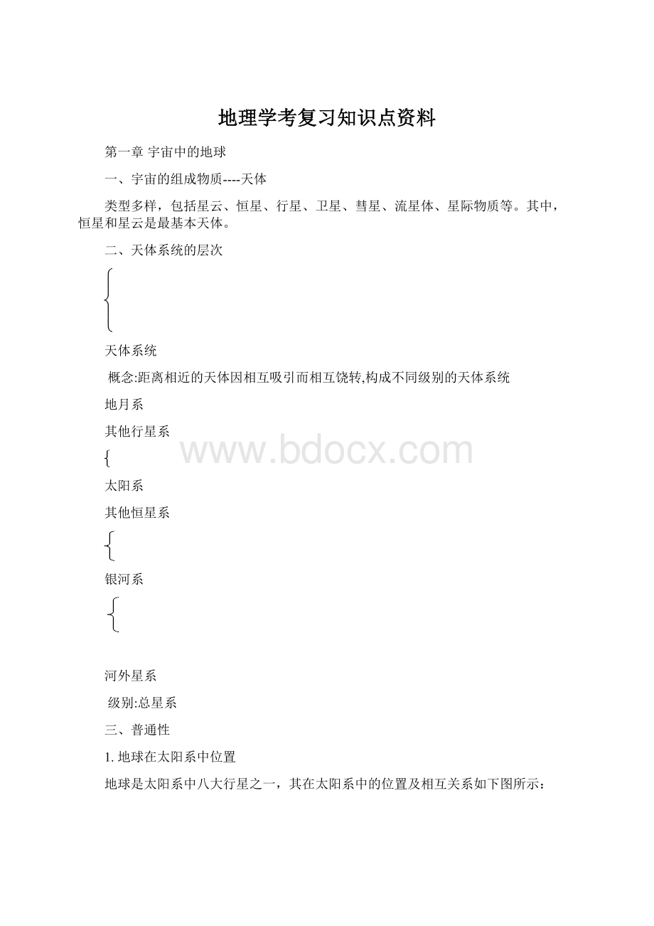 地理学考复习知识点资料Word格式文档下载.docx_第1页