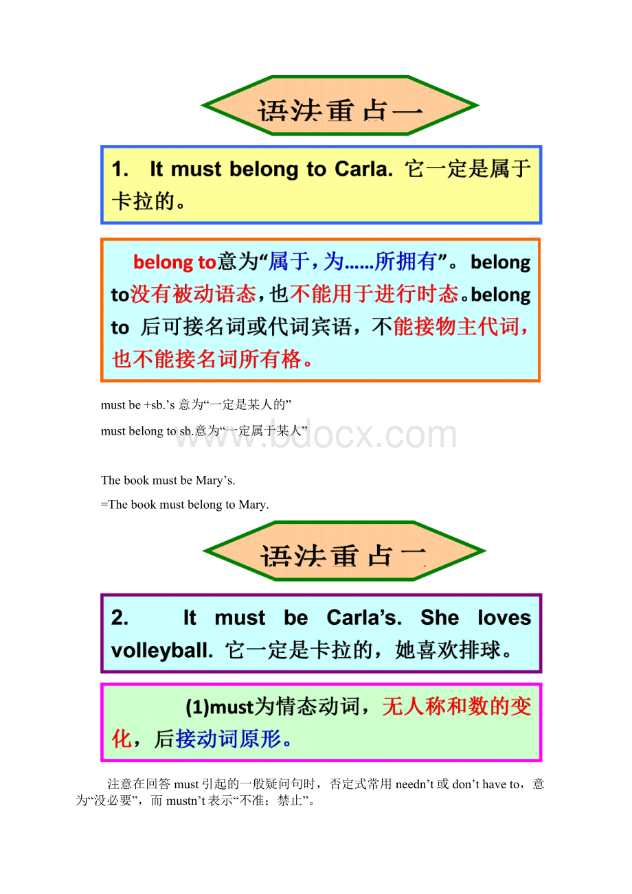 九年级英语Unit8SectionA经典语法.docx_第2页