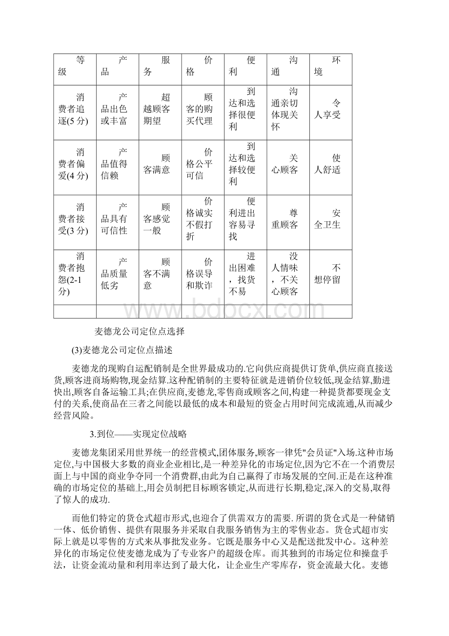 麦德龙与家乐福的市场定位分析Word下载.docx_第3页