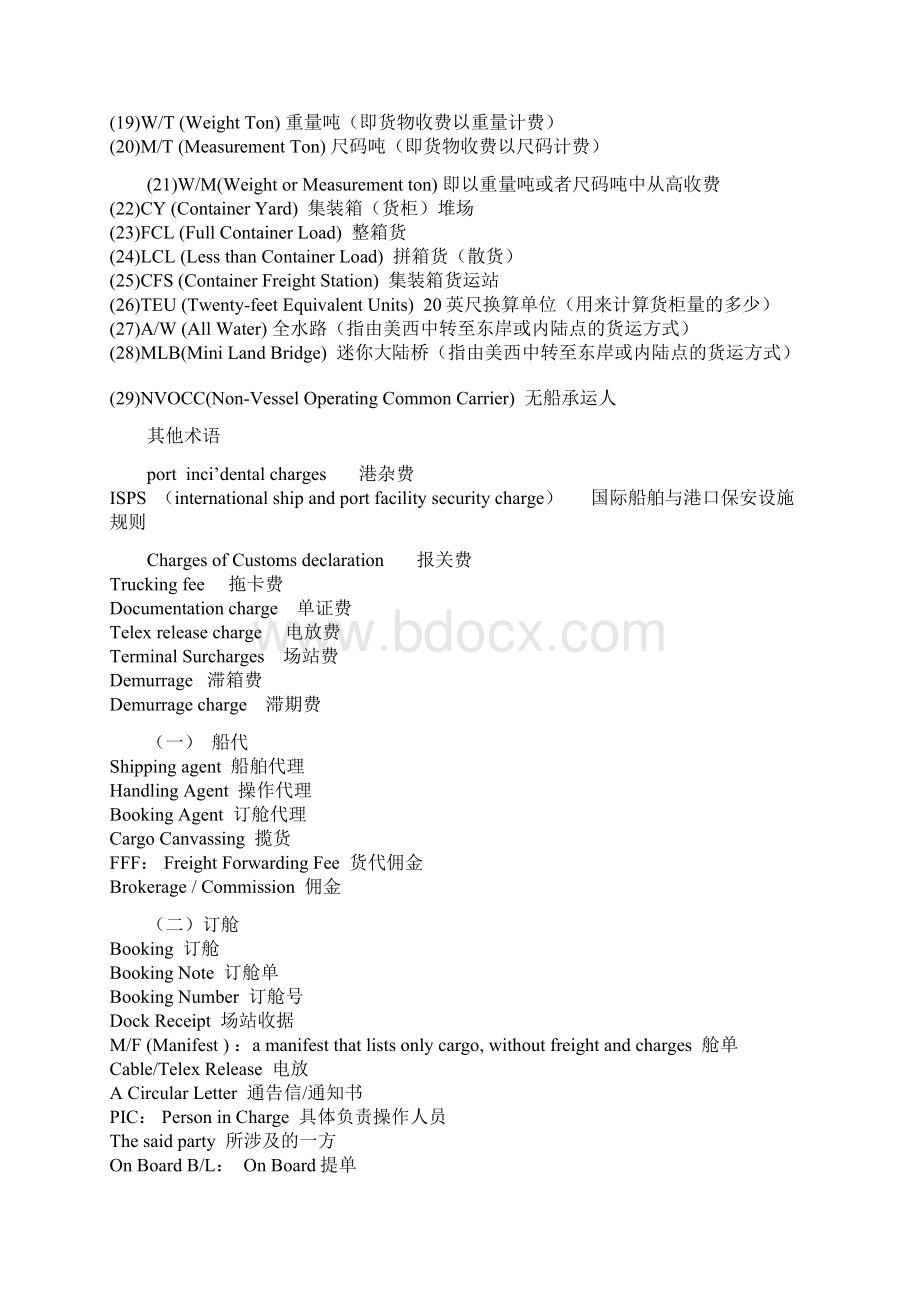 航运英语汇总.docx_第2页