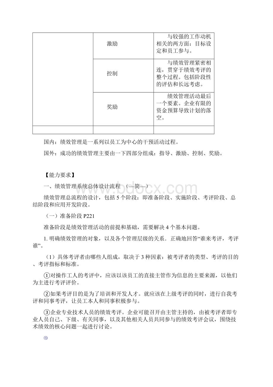 人力资源管理师三级第四章绩效管理.docx_第3页