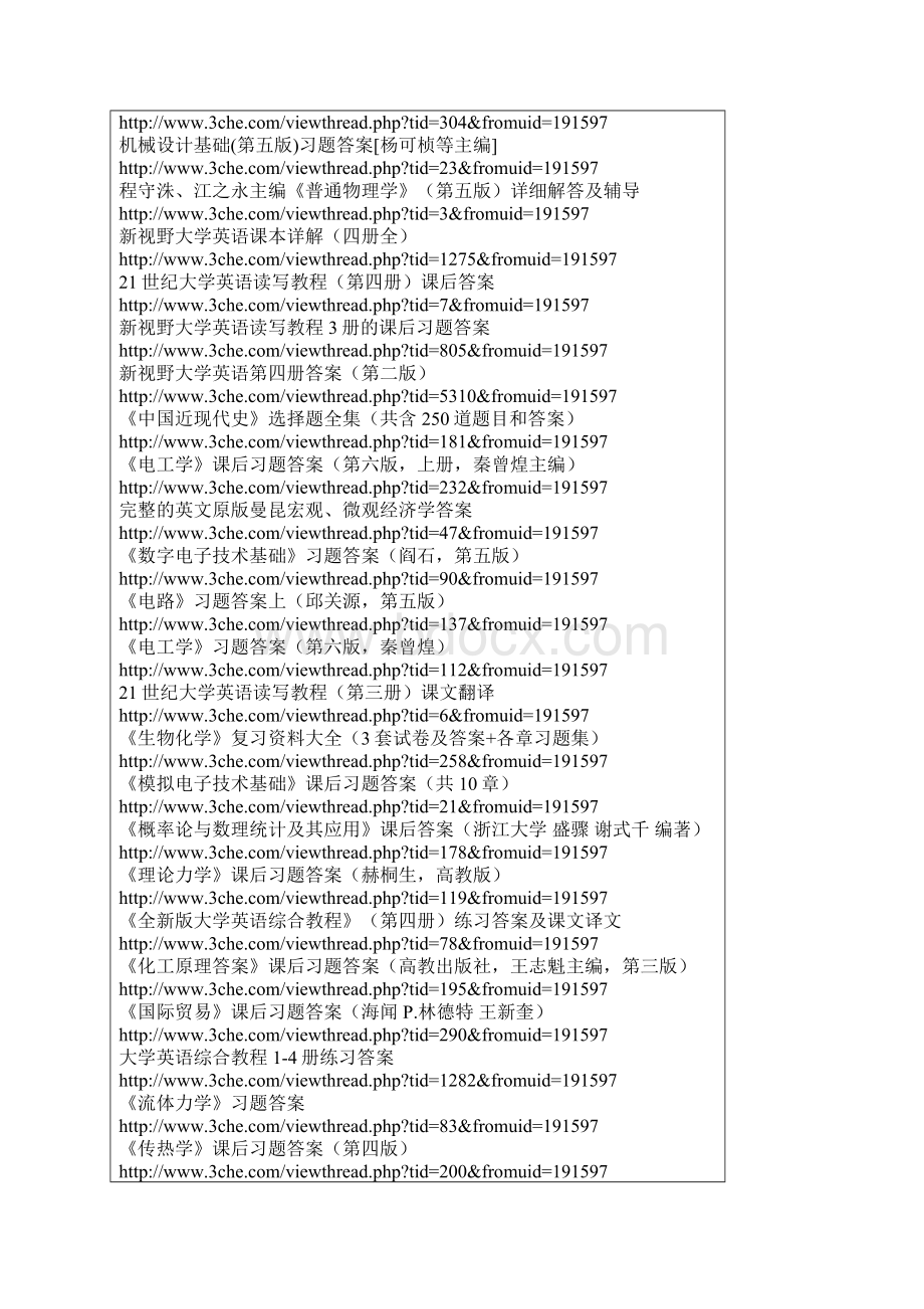 大学期间各科目的课后习题答案和模拟卷及往年原题Word下载.docx_第3页