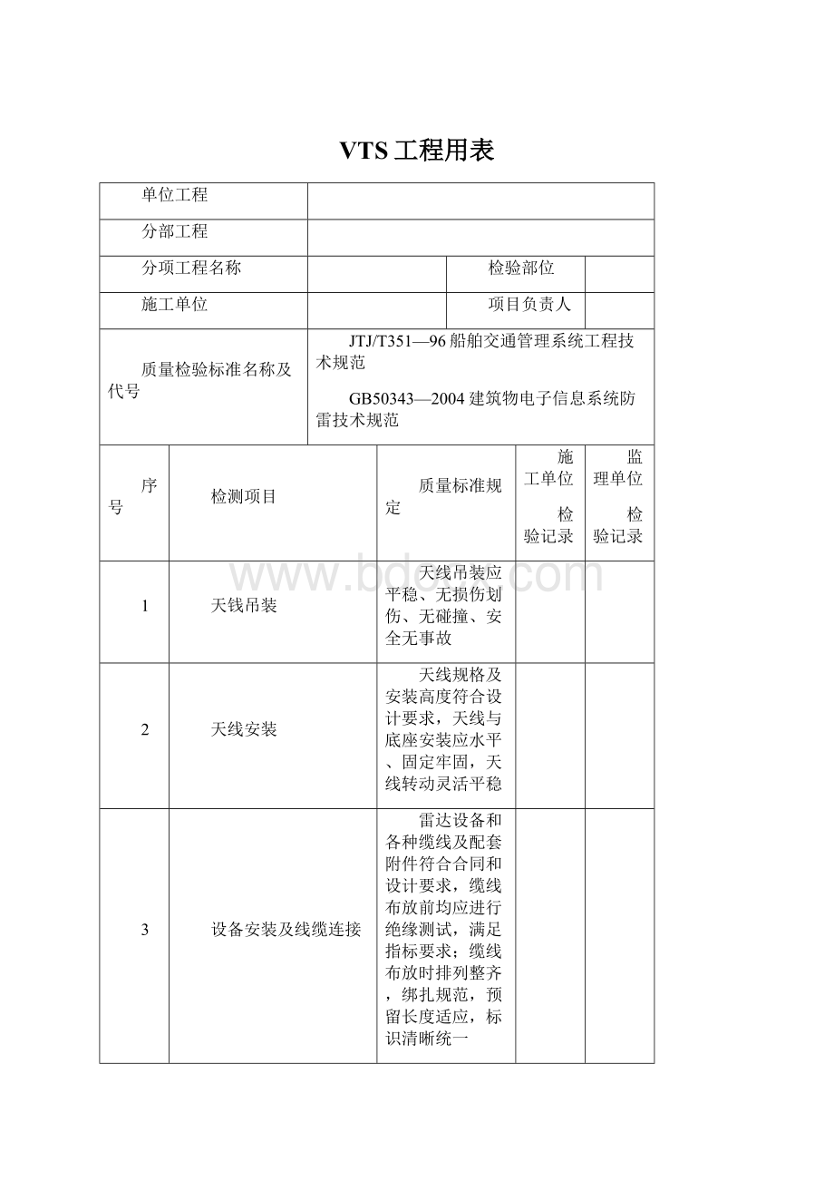 VTS工程用表Word下载.docx_第1页