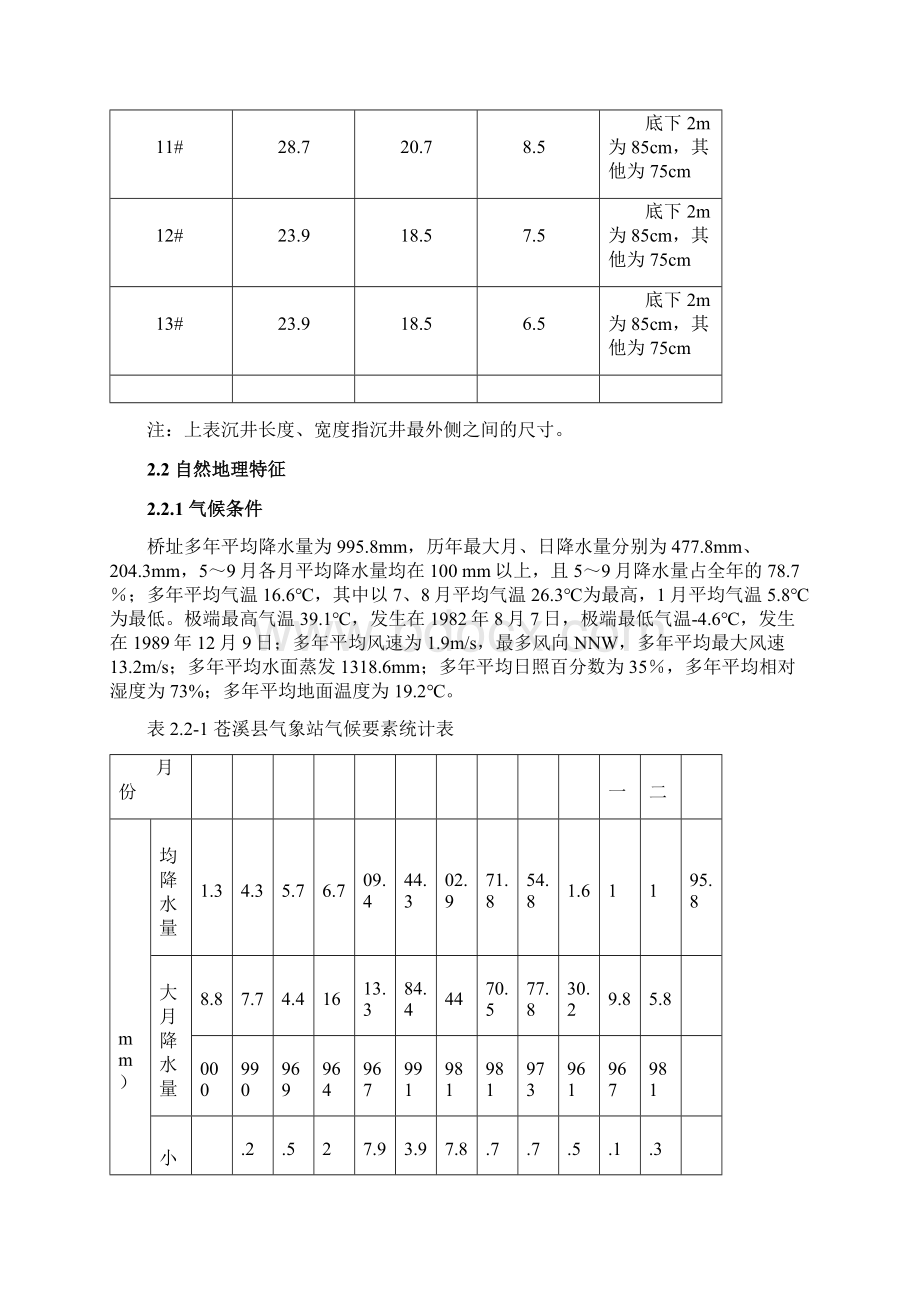 铁路特大桥就地制作沉井分部工程施工组织设计大学论文Word格式.docx_第3页