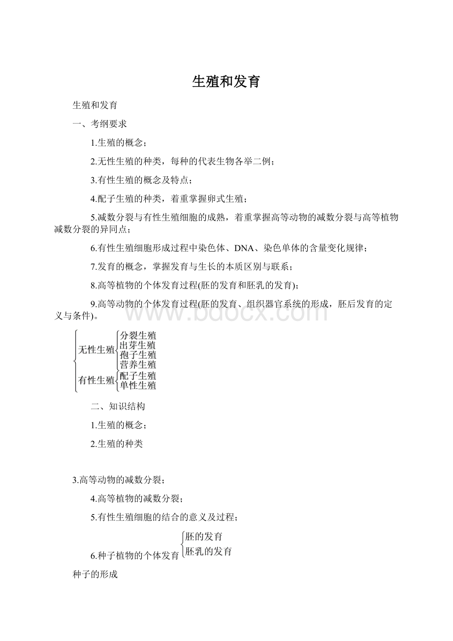 生殖和发育Word下载.docx_第1页