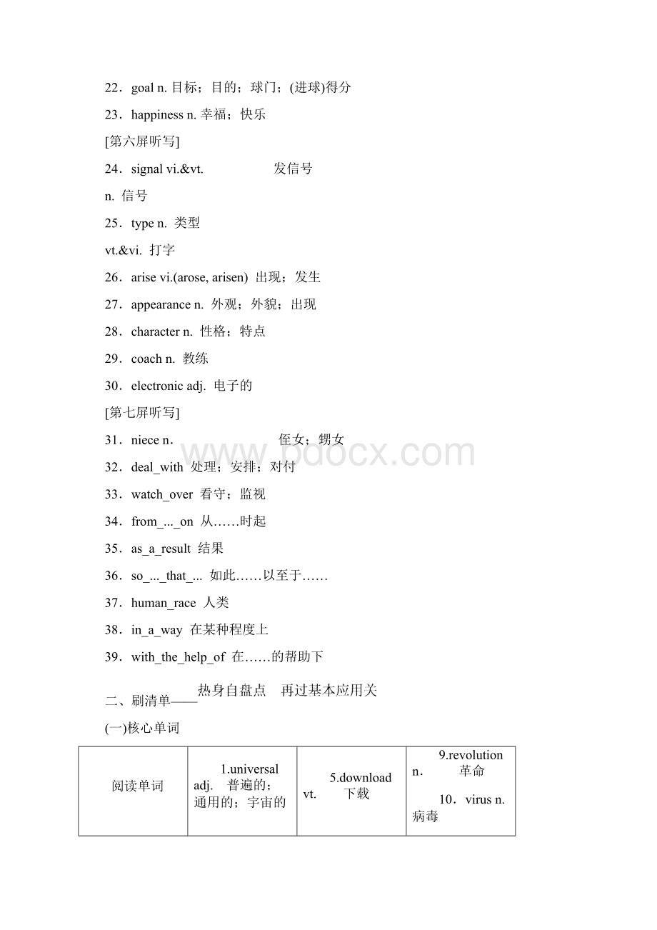 届一轮复习人教版必修二Unit3Computers单元学案40页word解析版.docx_第3页