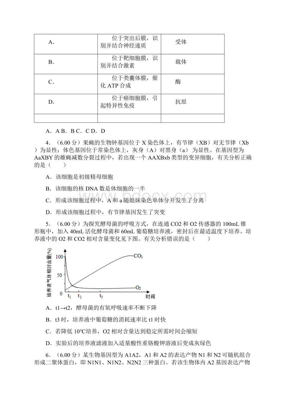 天津市高考生物考试.docx_第2页