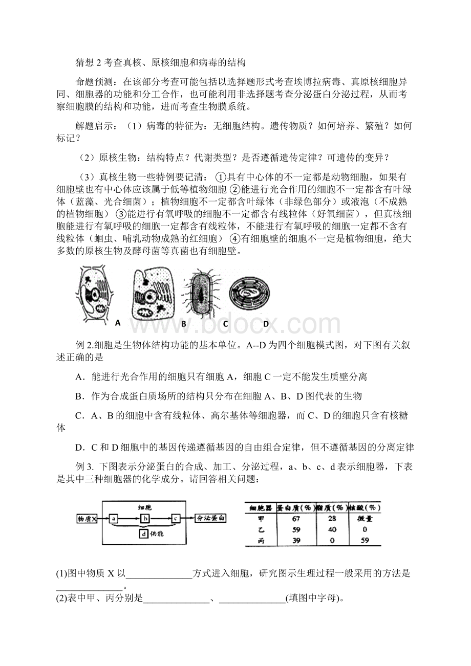 生物专题讲座教案.docx_第2页