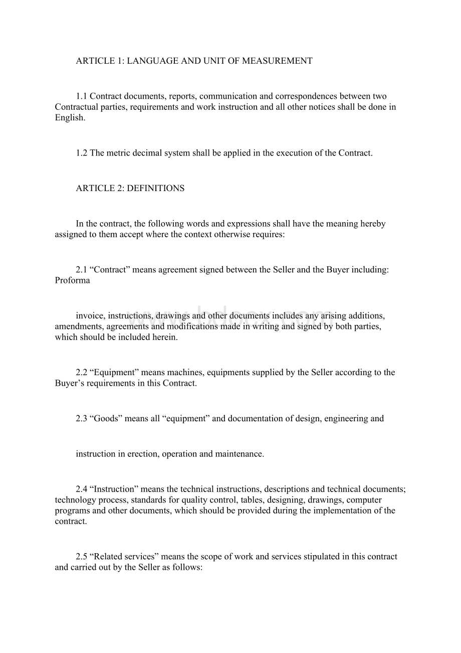 最新英文版的建筑承揽合同范本.docx_第2页