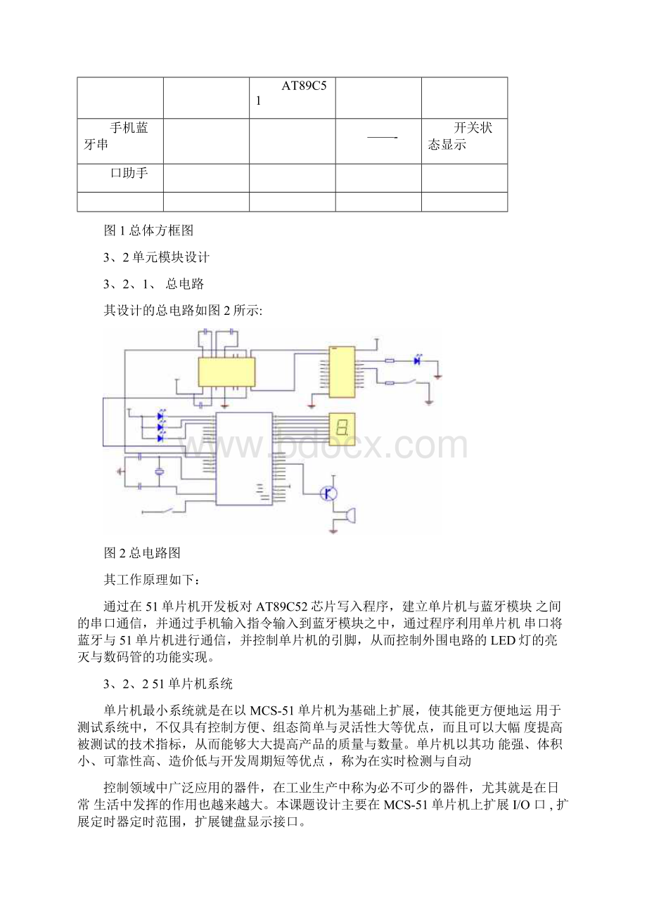 基于51单片机的无线电子密码锁课程设计Word格式.docx_第3页