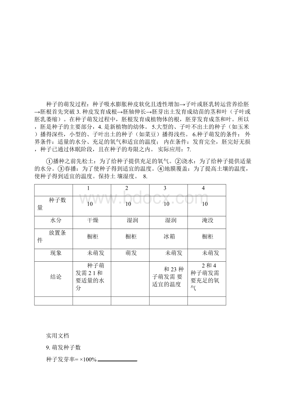 冀少版八年级生物上册复习提纲.docx_第3页