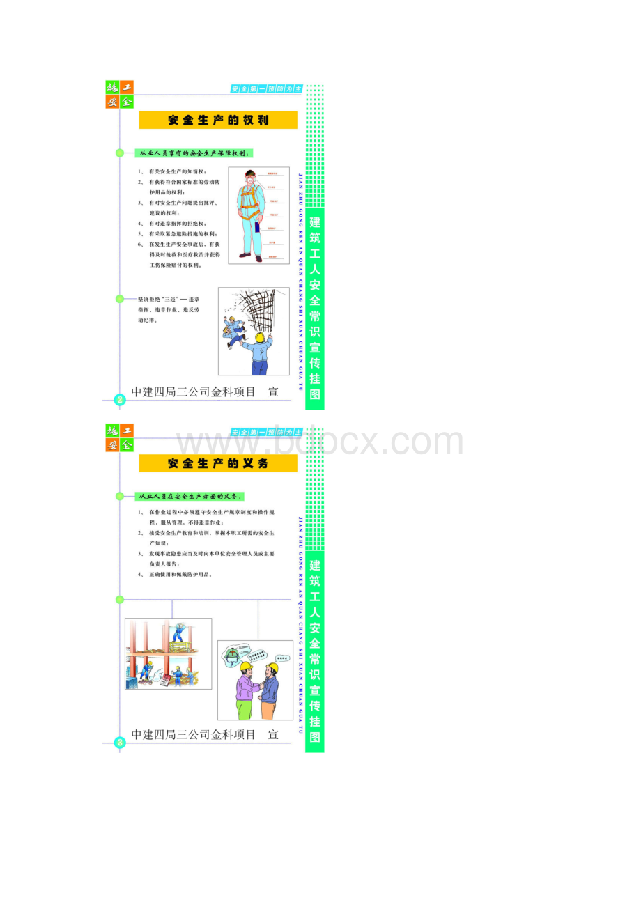 金科项目施工安全宣传画册文档格式.docx_第2页