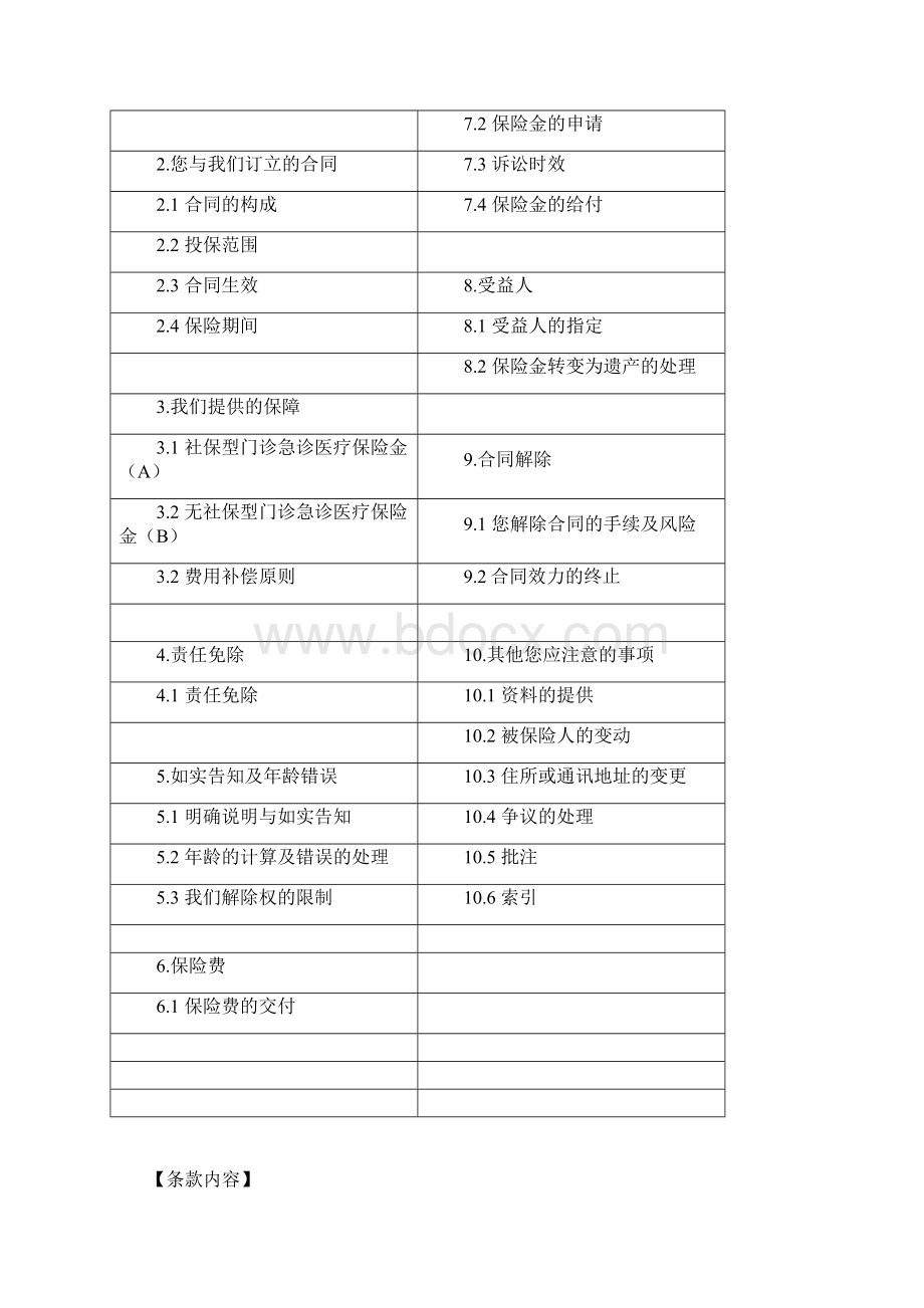 门急诊医疗条款Word文档下载推荐.docx_第3页