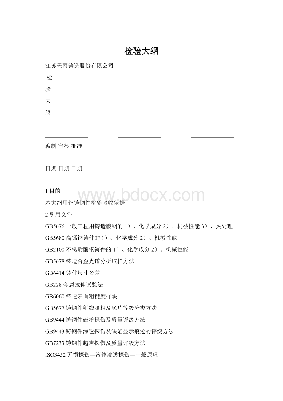 检验大纲Word格式文档下载.docx