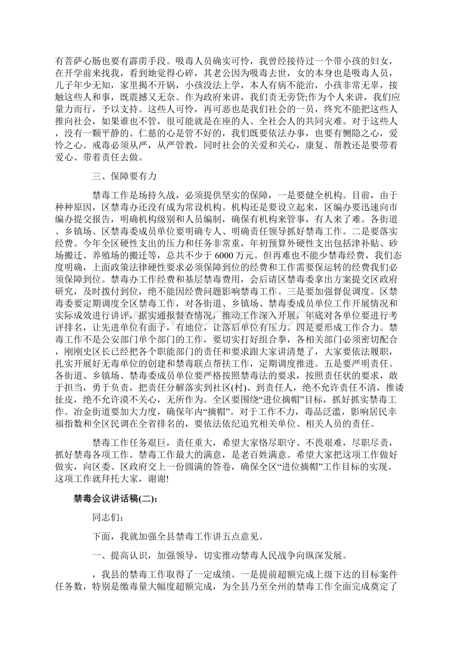 禁毒会议讲话稿.docx_第3页