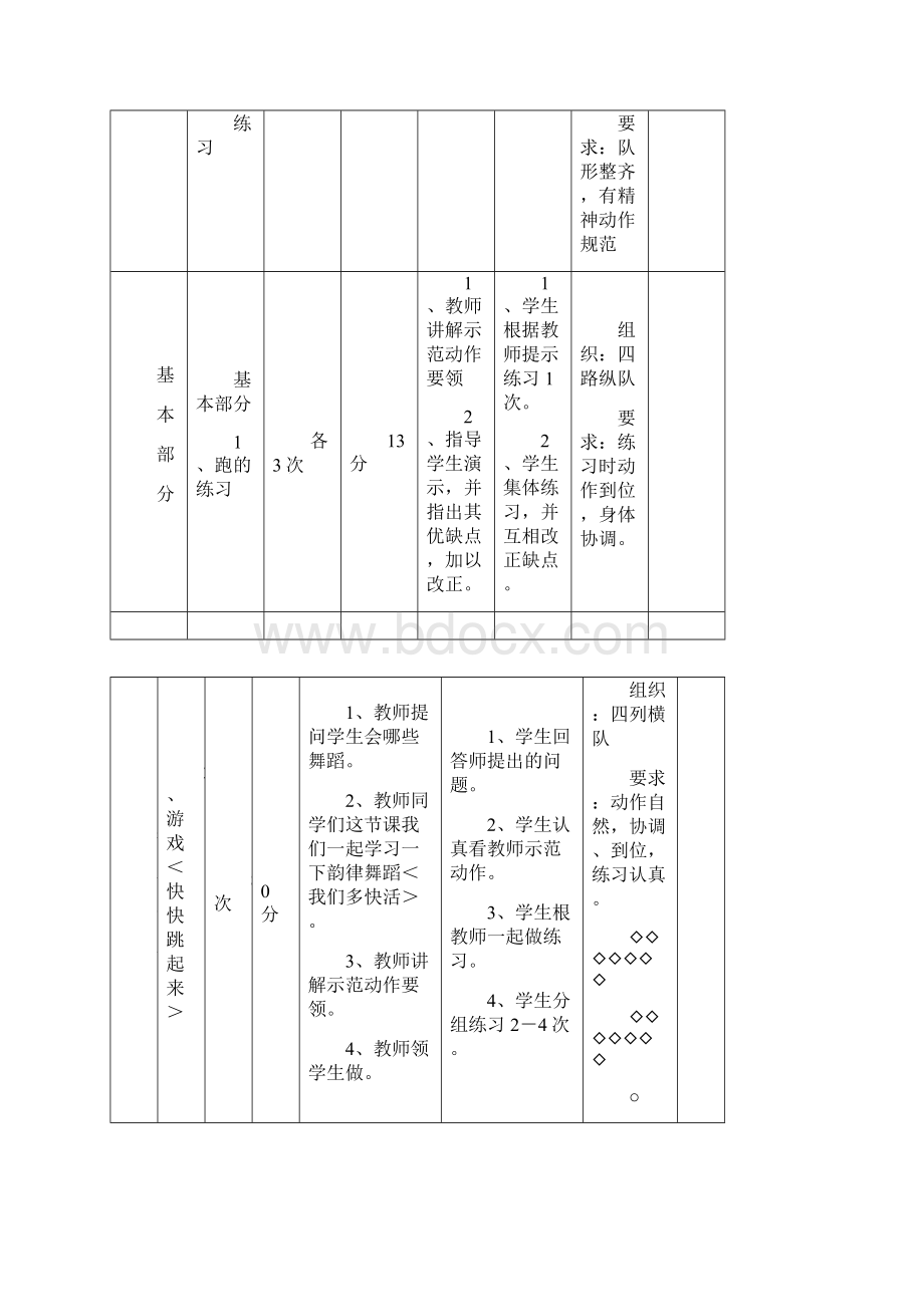 小学体育教案40课时.docx_第2页