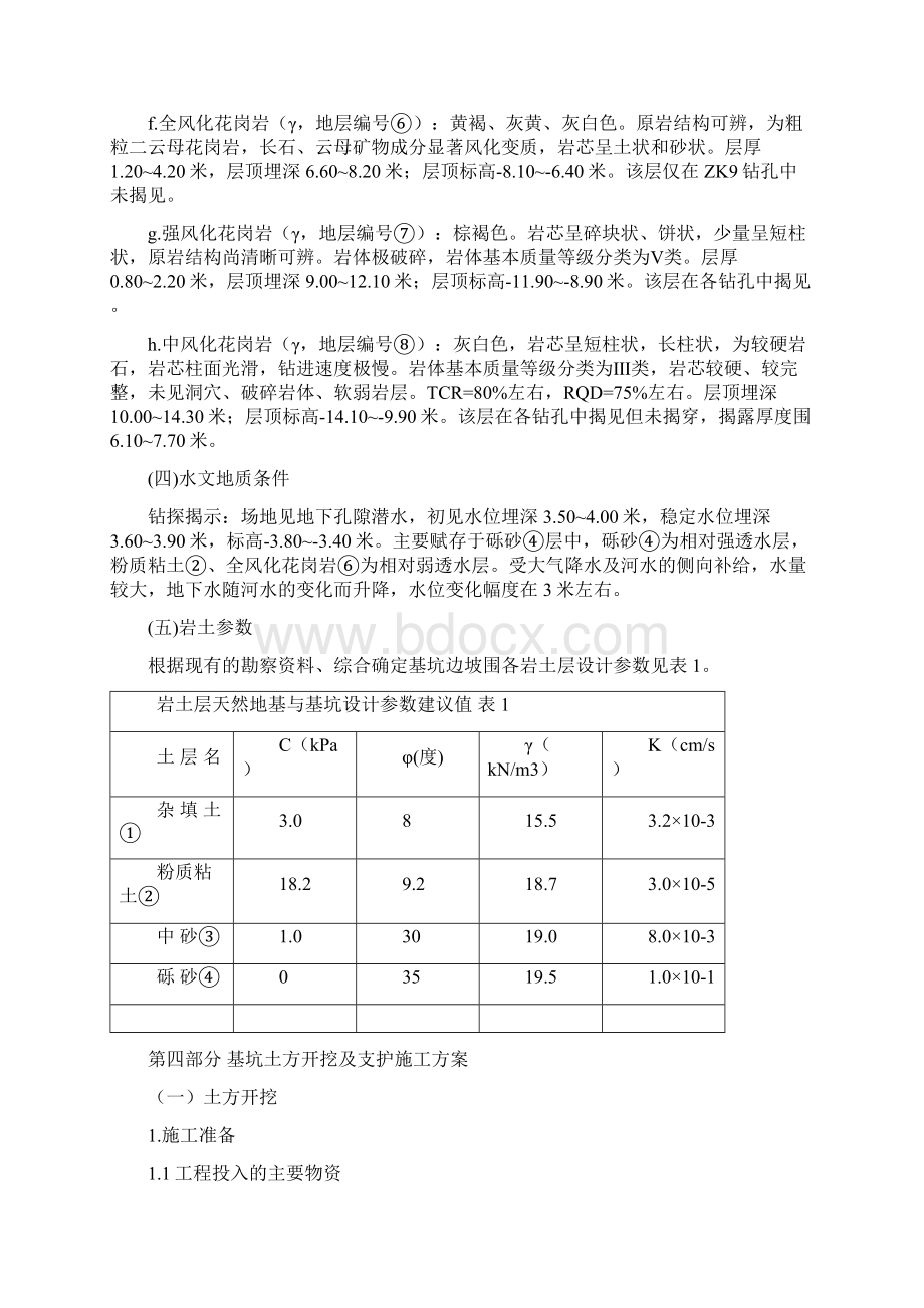 专家论证某工程土方开挖基坑支护与降水安全专项工程施工组织设计方案2.docx_第3页