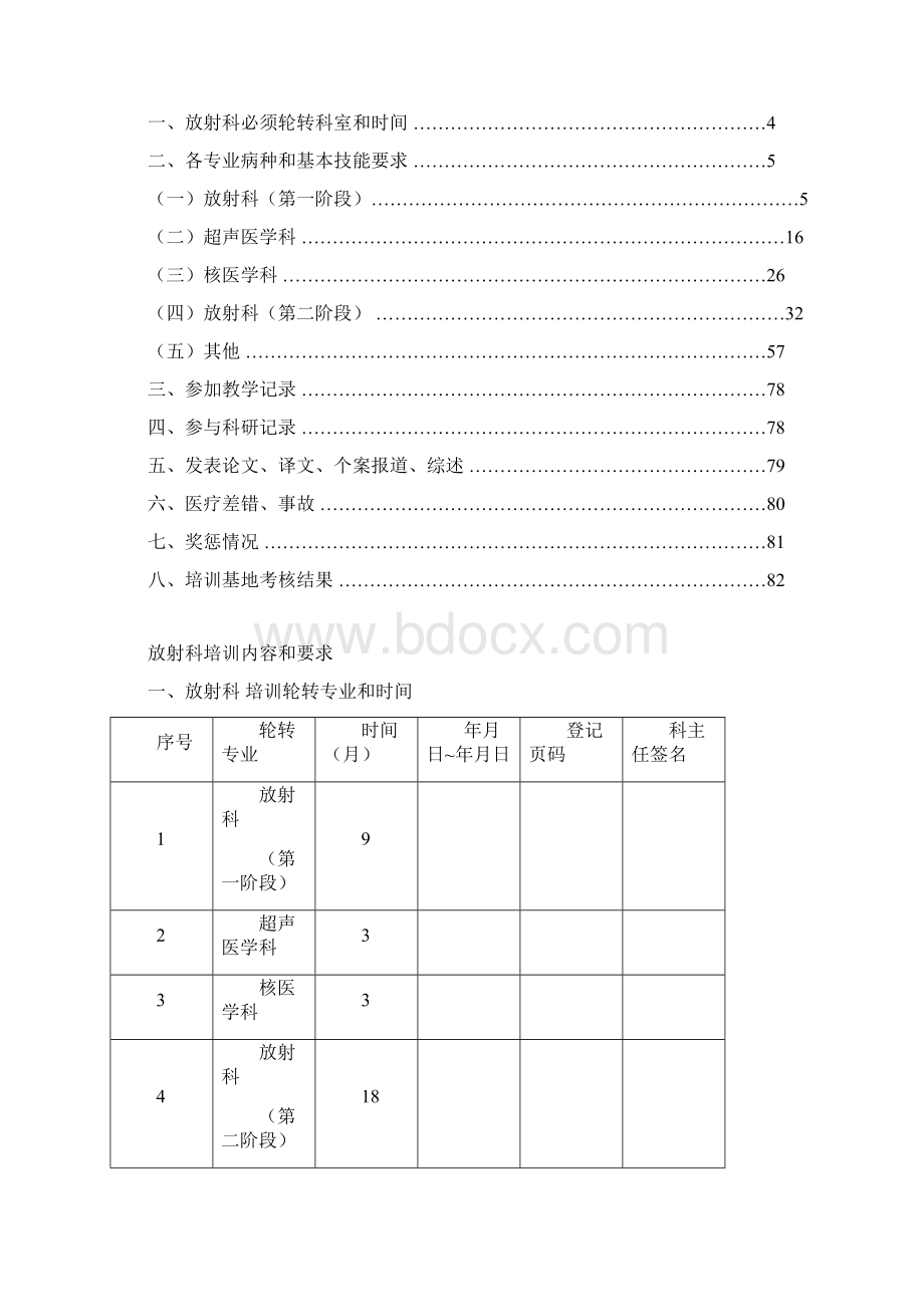 住院医师规范化培训登记和考核手册.docx_第2页