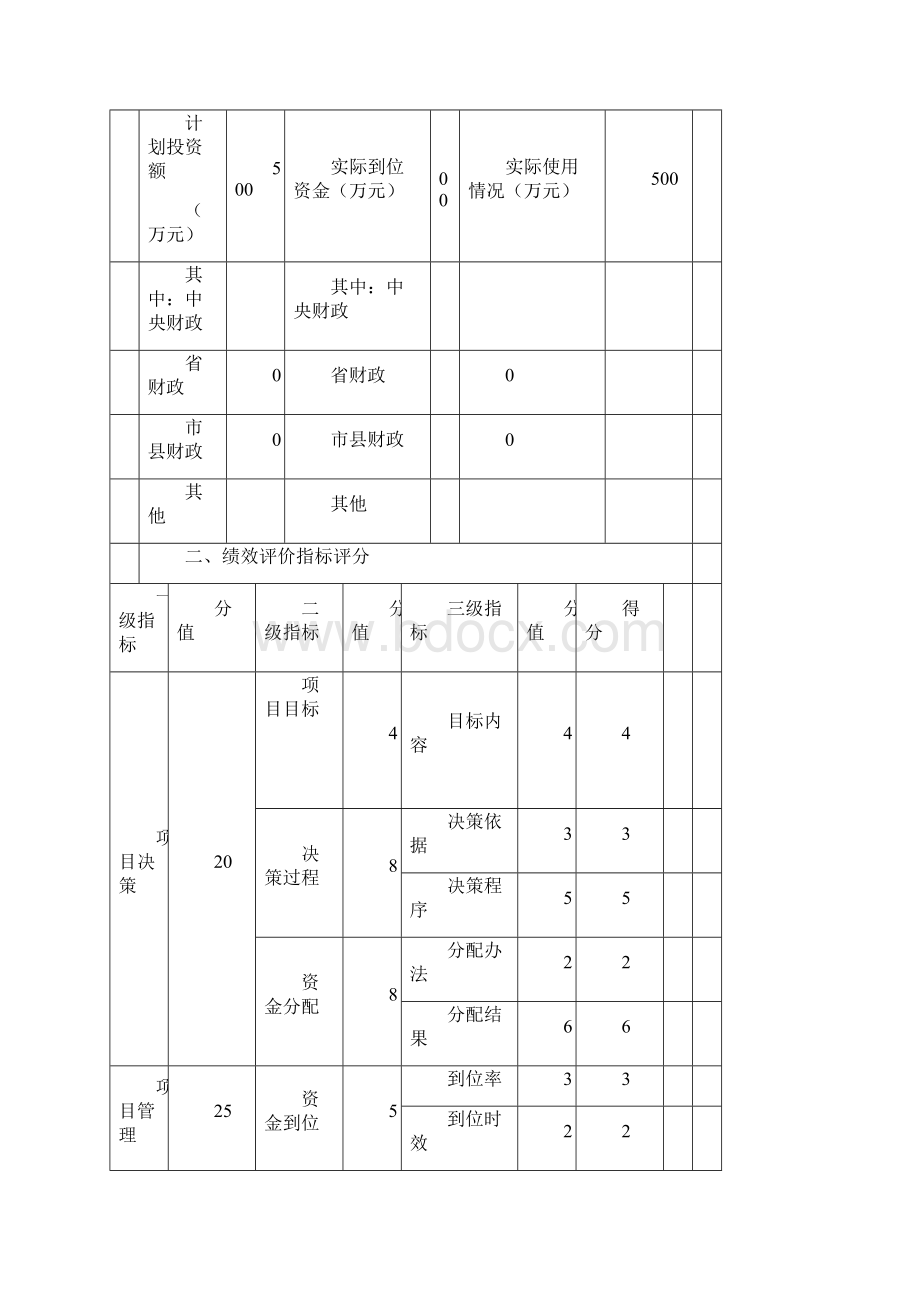 财政支出项目绩效评价报告文档格式.docx_第2页