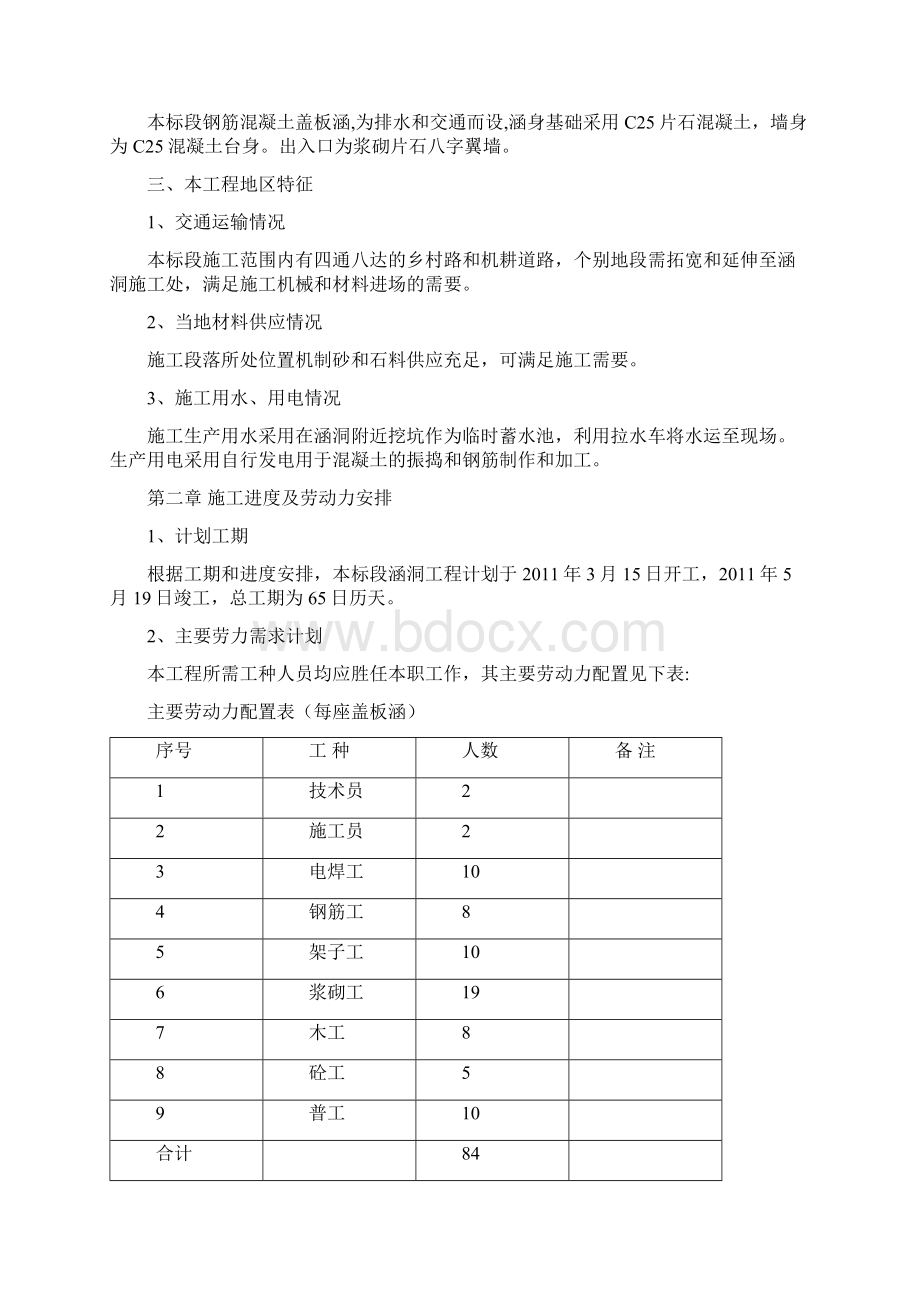 阳泉至左权高速公路ZB1合同段涵洞首件制工程施工方案.docx_第3页