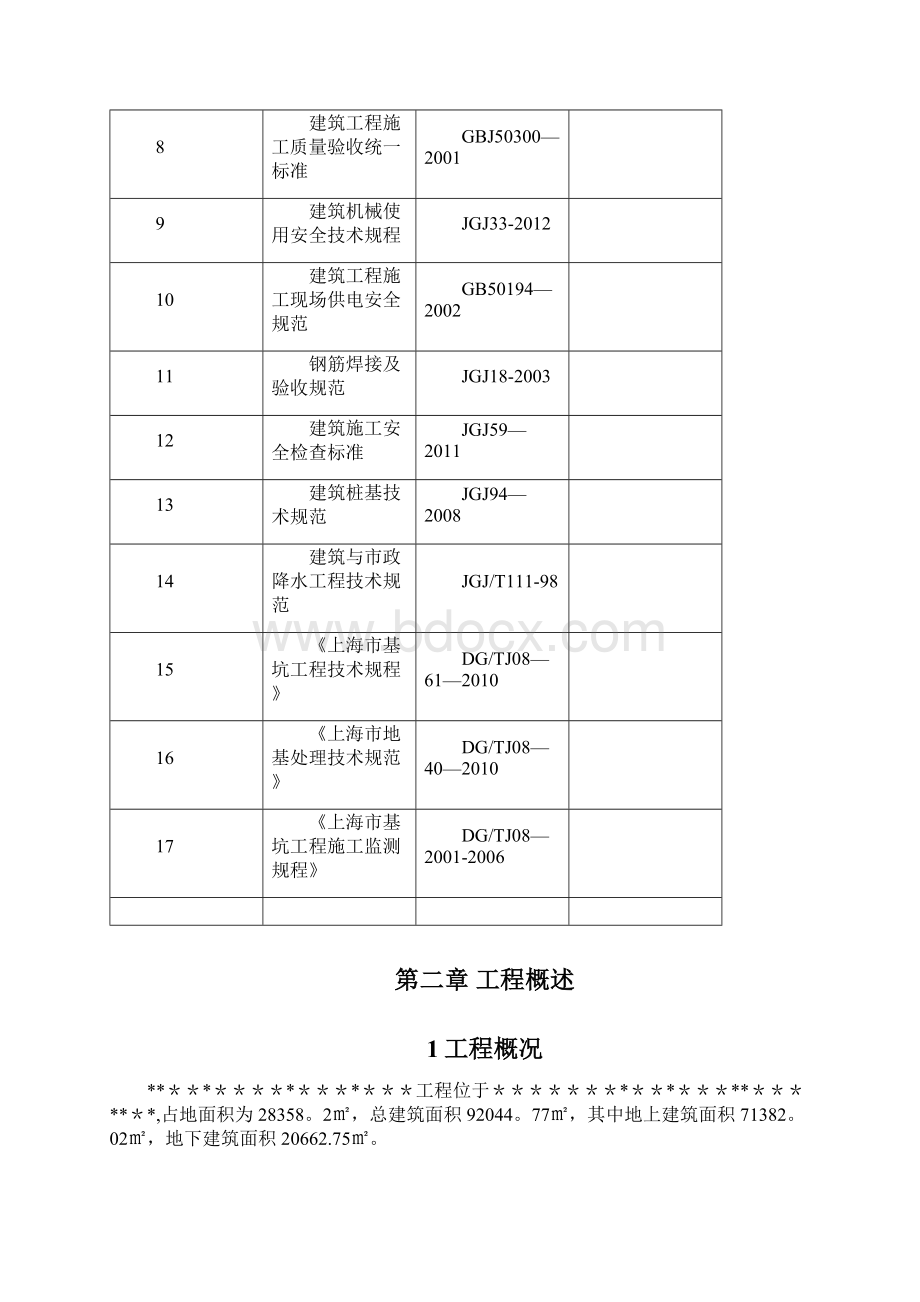 深基坑支护开挖及降水施工方案.docx_第2页