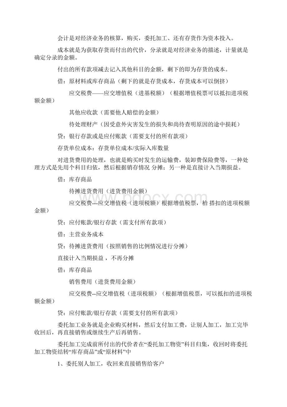 理解+记忆中级会计实务分录笔记一.docx_第2页