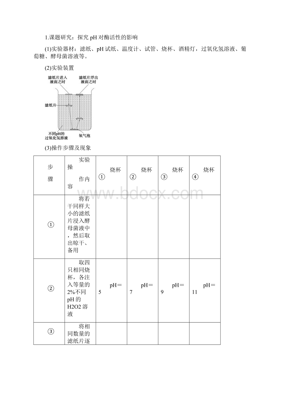 高中生物 413 影响酶促反应速率的因素课时作业 苏教版必修1.docx_第2页