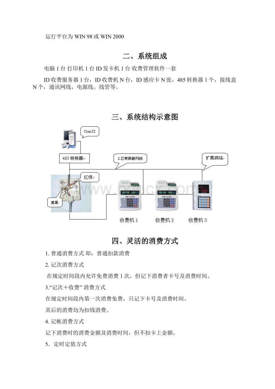 IC卡食堂消费管理系统.docx_第2页