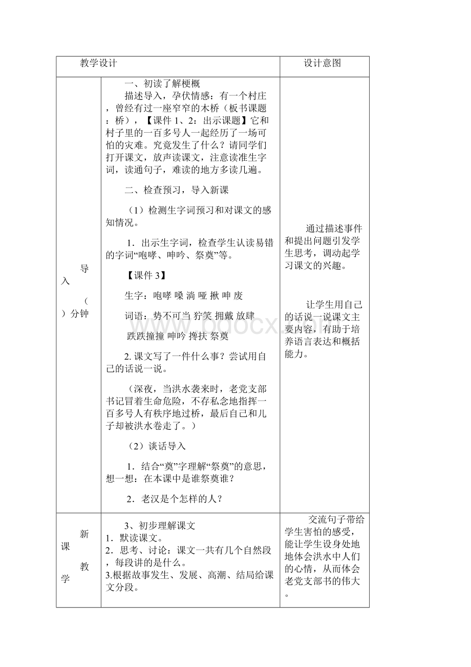 小学教育人教部编版小学语文六年级上册12桥教案公开课配套材料名师课堂.docx_第2页