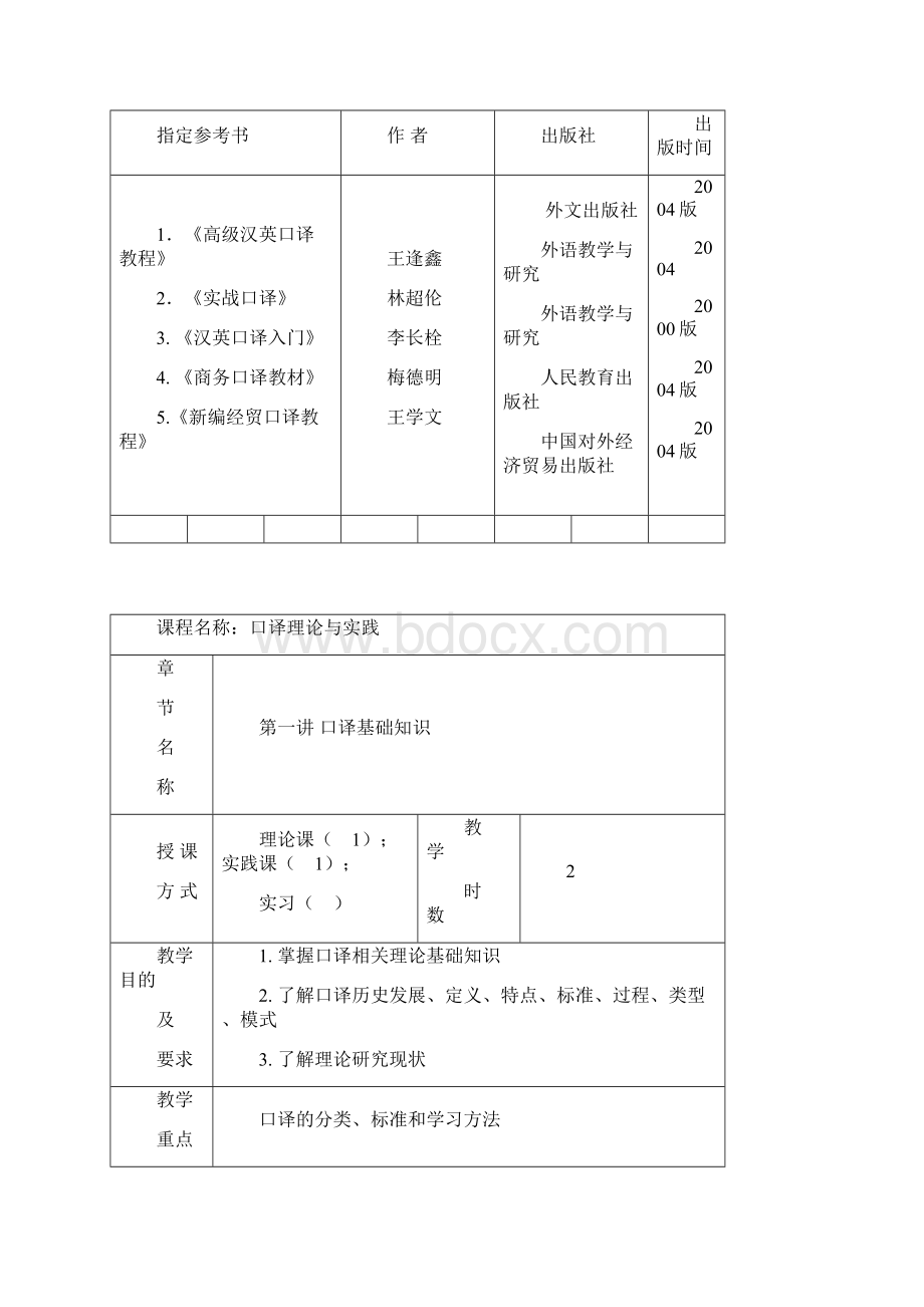 口译理论与实践教案Word文档格式.docx_第2页