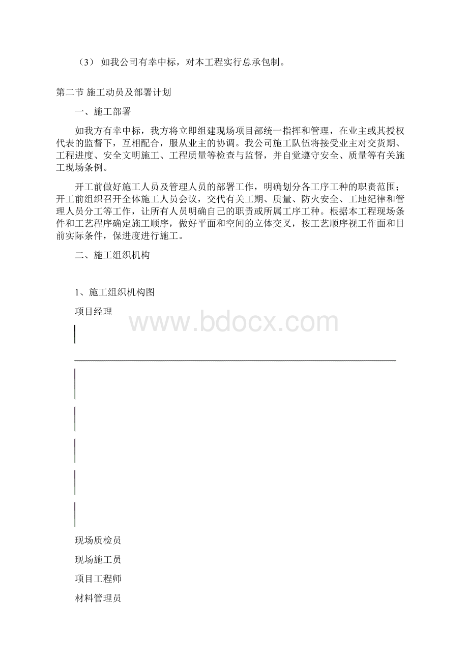 精品完整版XXX花岗岩铺装工程施工组织设计Word文档下载推荐.docx_第3页