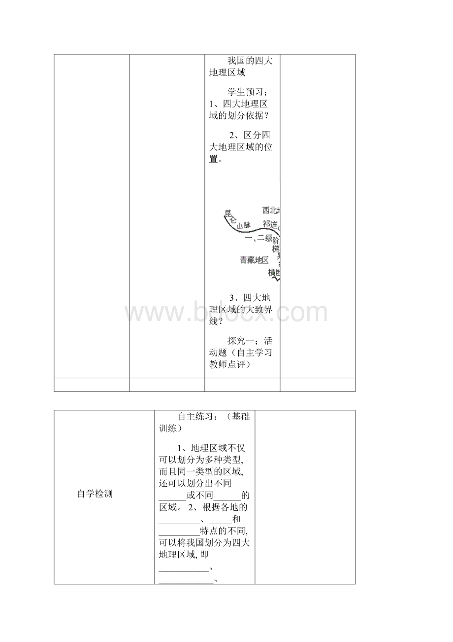 人教版八年级地理下册导学案完整版Word文档格式.docx_第2页