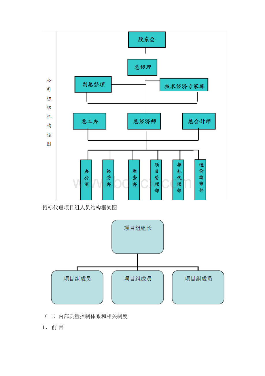 招标代理服务实施方案Word文档下载推荐.docx_第2页