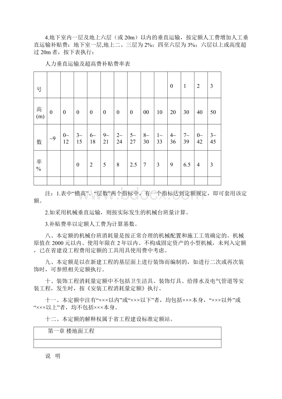 山西装饰工程消耗量定额.docx_第2页