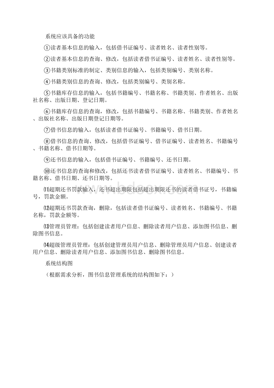 数据库课程设计报告图书管理系统完整版.docx_第3页