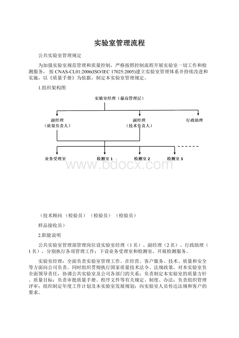 实验室管理流程.docx