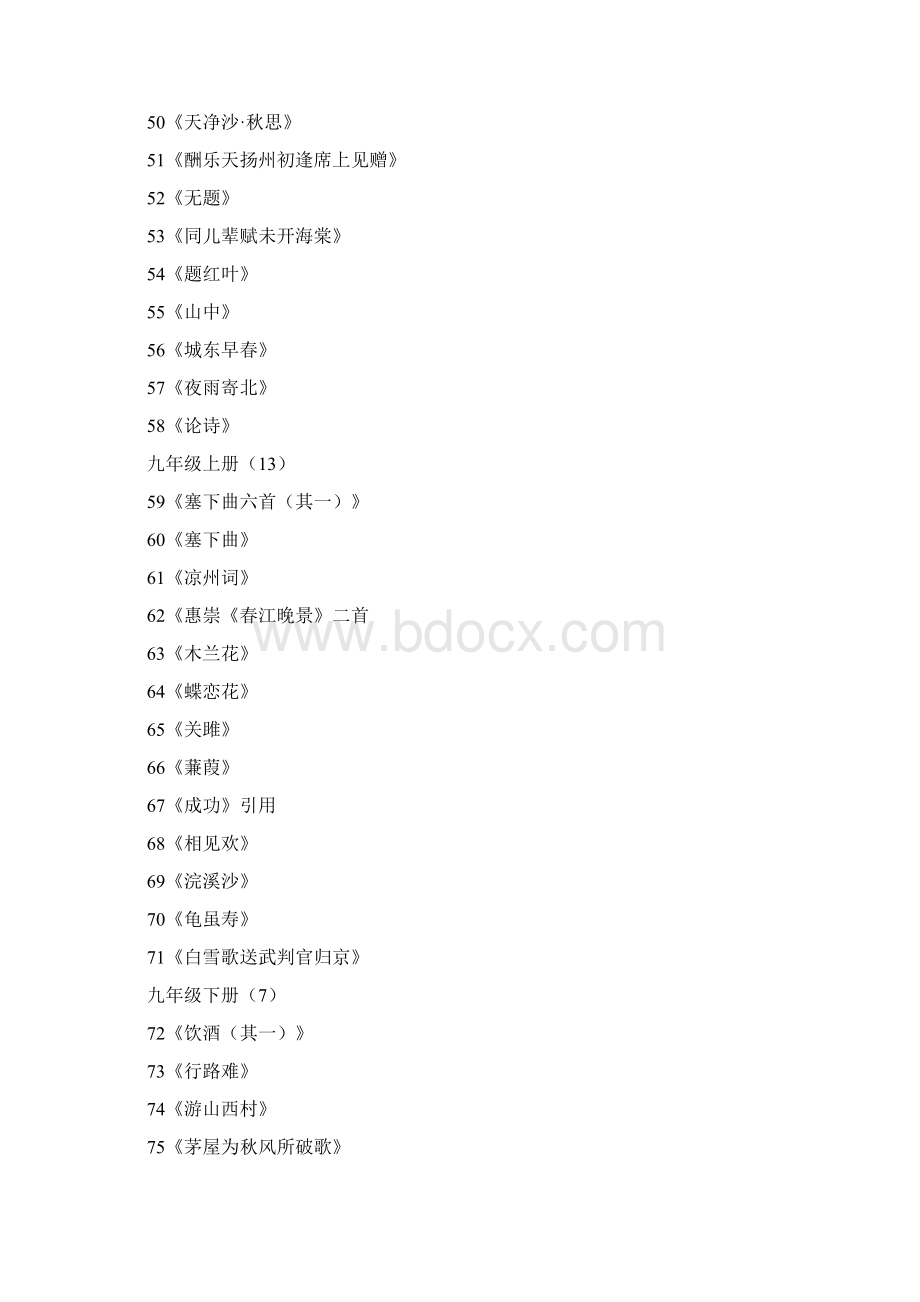 苏教版初中语文古诗大全.docx_第3页