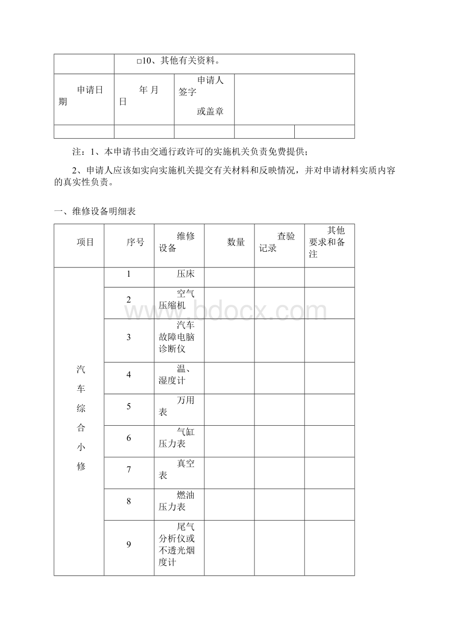 威海汽车专项维修业户.docx_第3页