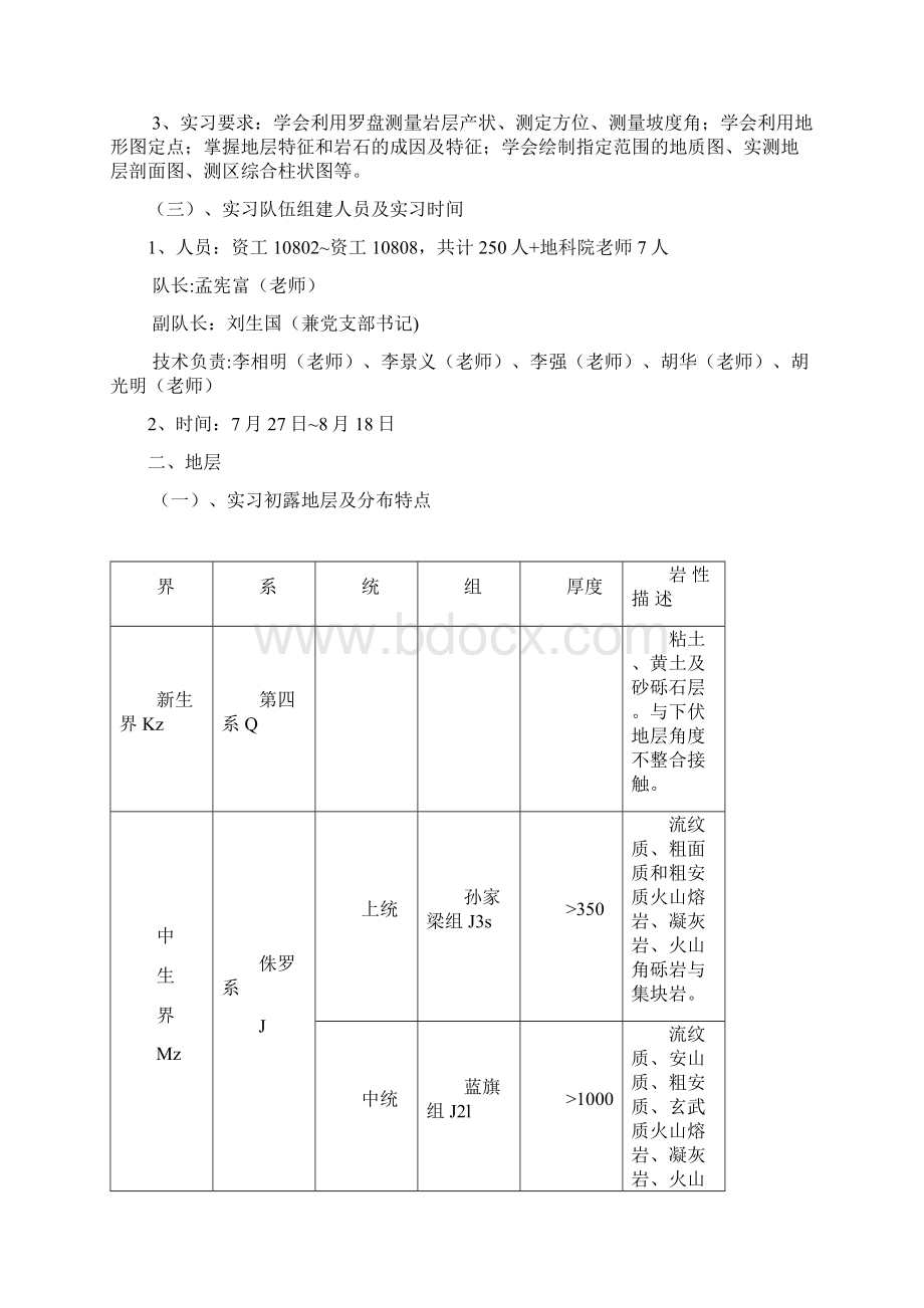 秦皇岛石门寨地质填图实习报告.docx_第2页