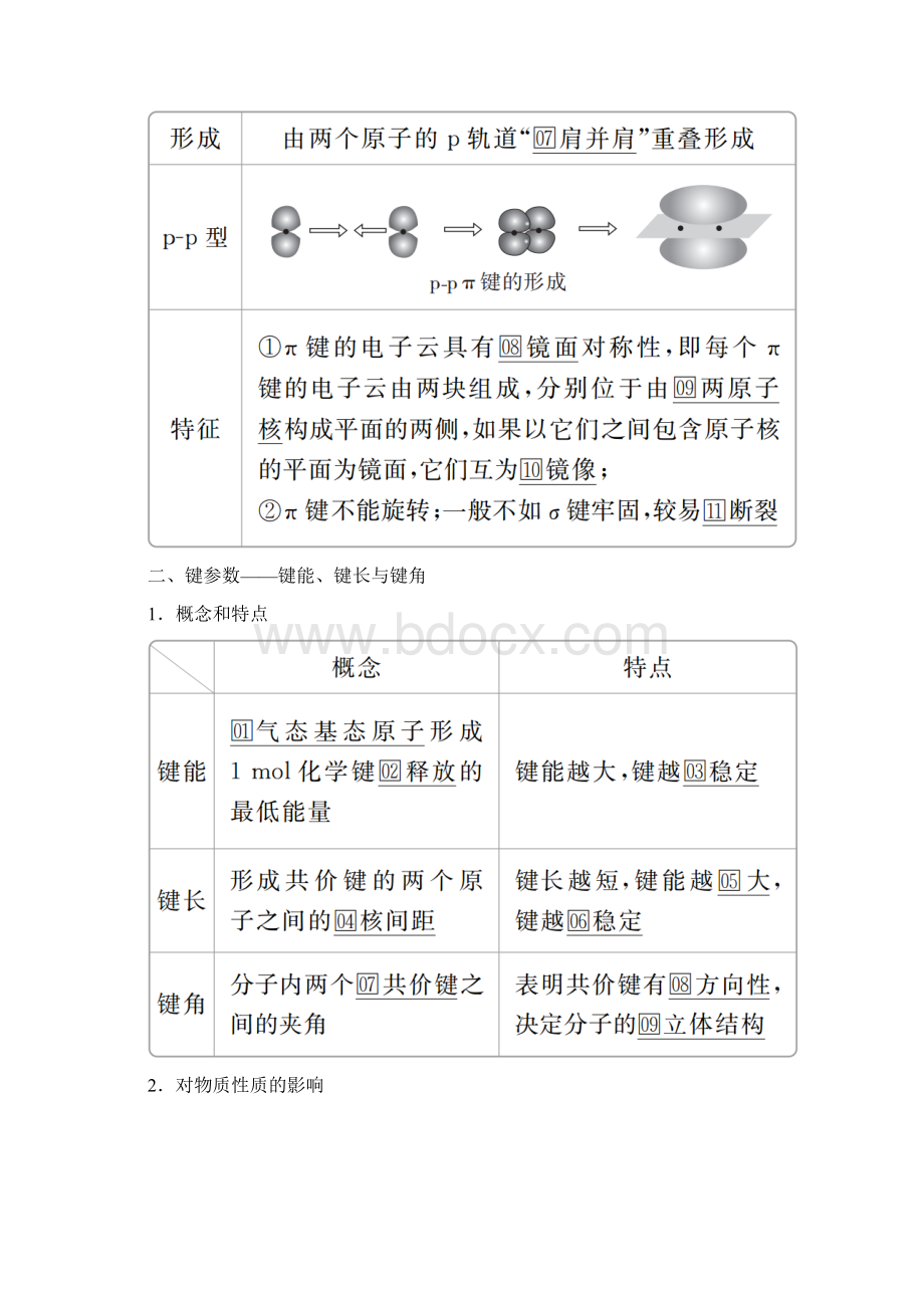 高中化学《共价键》导学案+课后练习题Word文档格式.docx_第3页