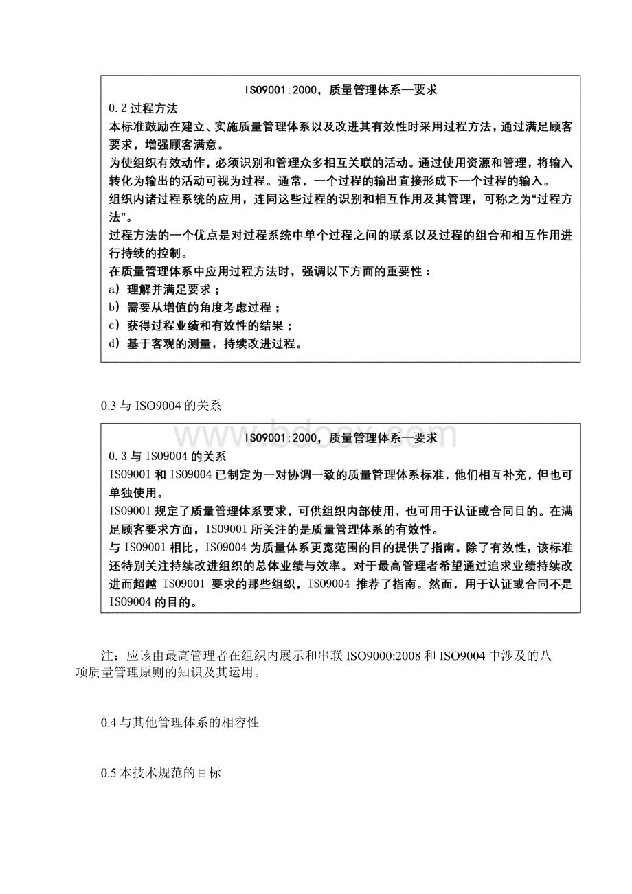 质量体系认证TS标准条款Word文档下载推荐.docx_第2页