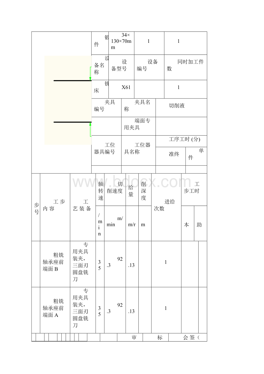 毕业设计论文轴承座的机械加工工艺规程及机床夹具设计说明书Word文档格式.docx_第3页