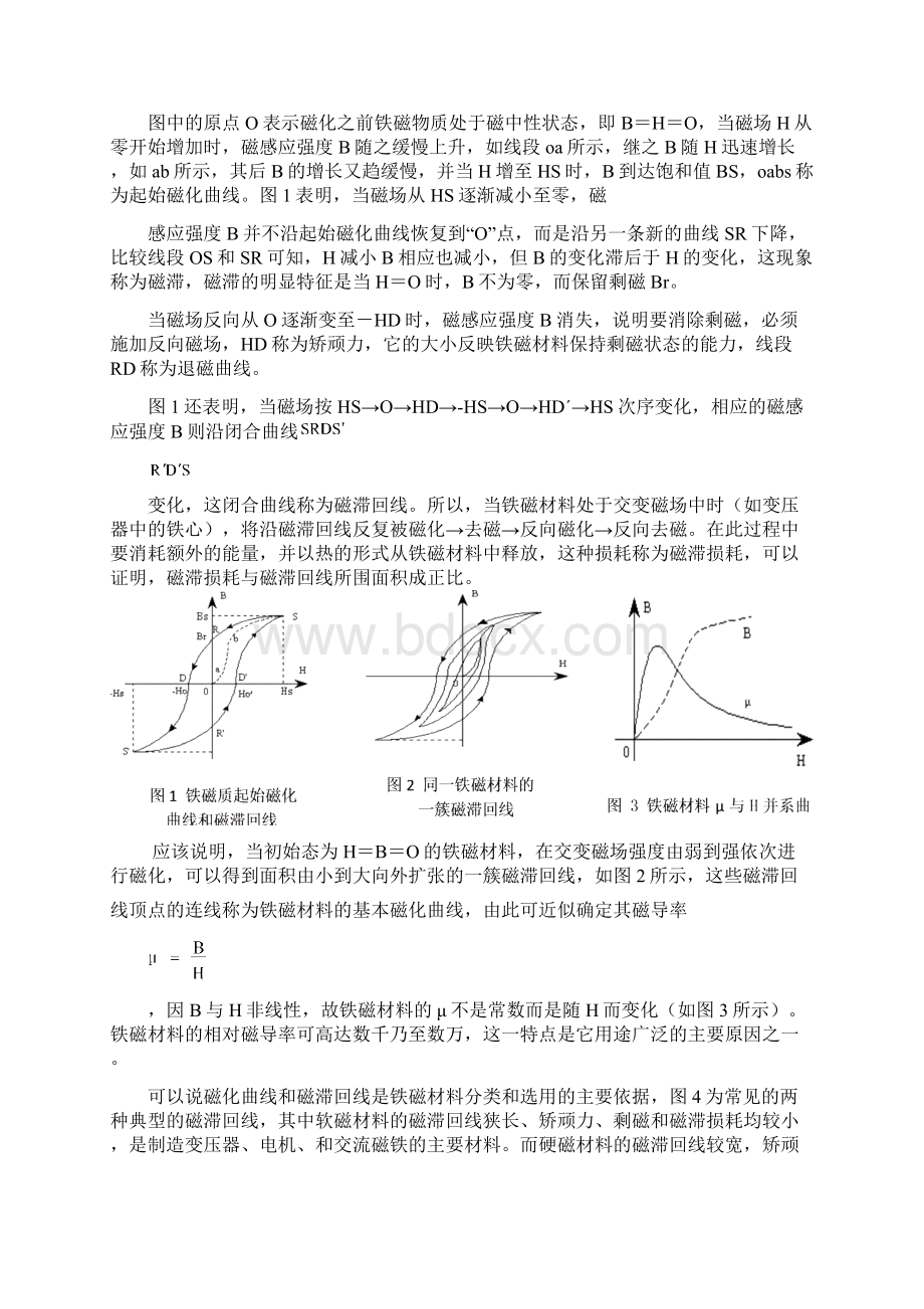 铁磁材料的磁滞回线及基本磁化曲线实验报告.docx_第3页