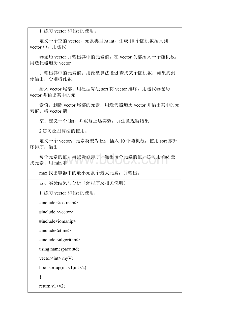 《程序设计艺术与方法》课程实验报告文档格式.docx_第2页