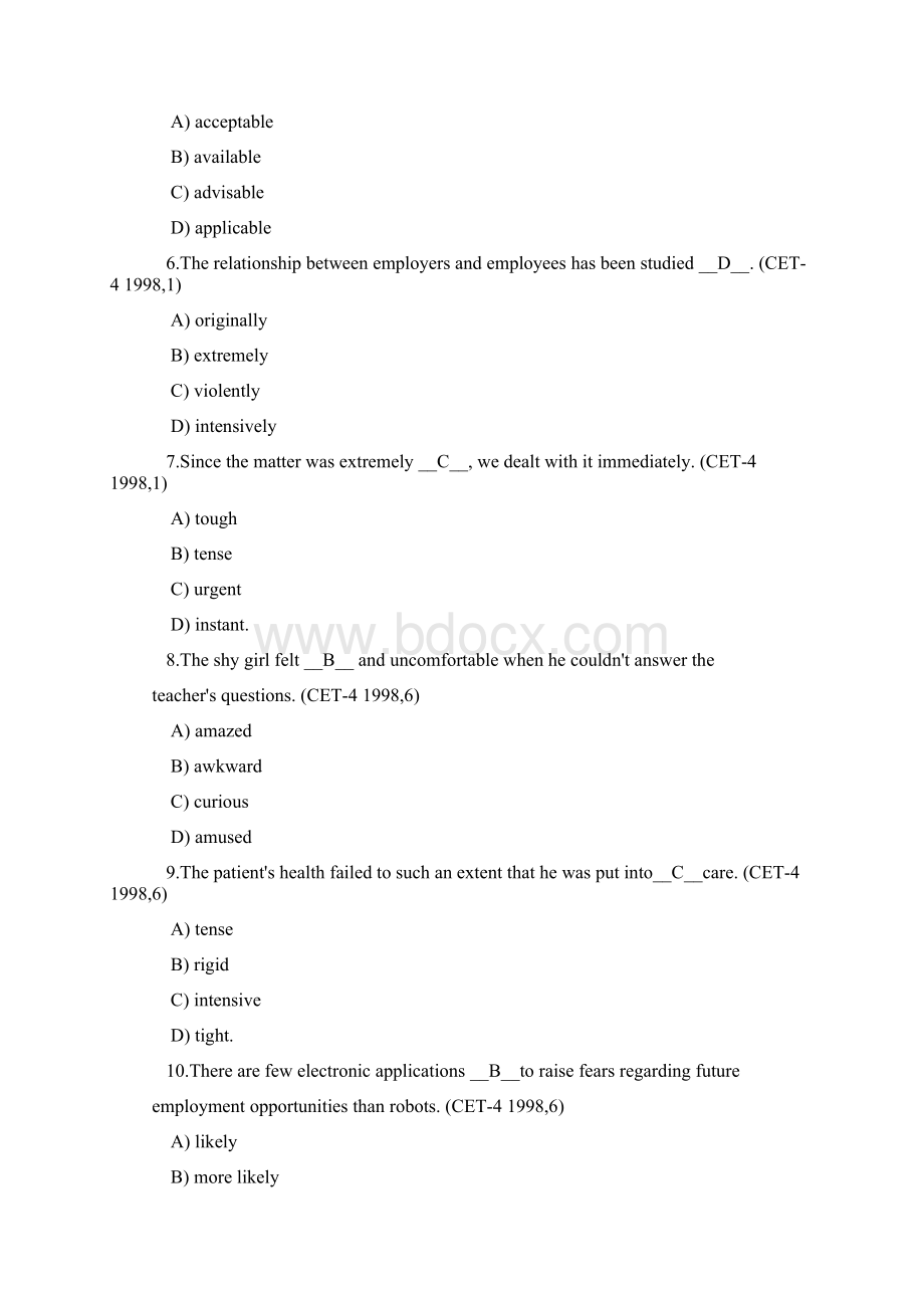 川大英语导学语法习题Word文档格式.docx_第2页