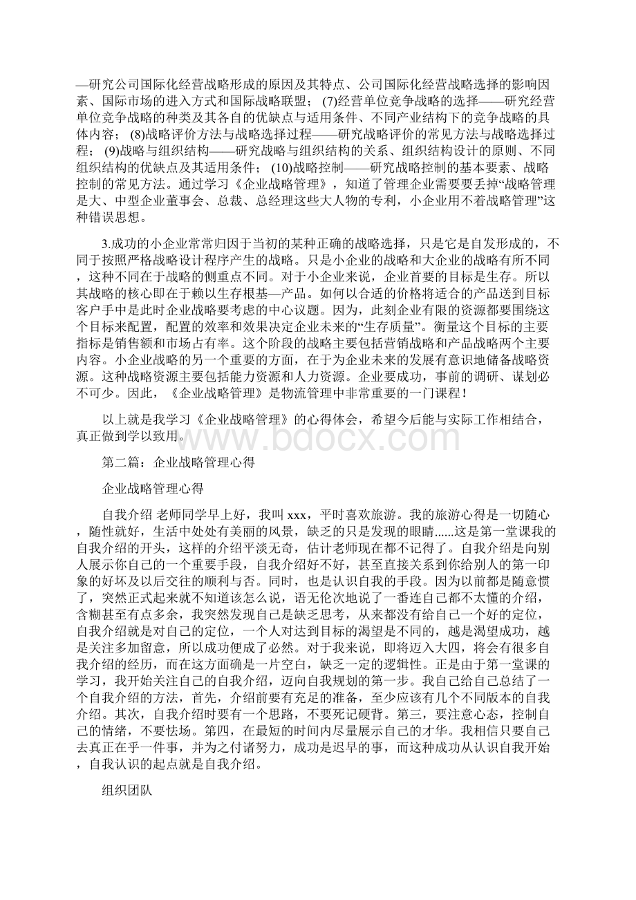 企业战略管理心得.docx_第3页