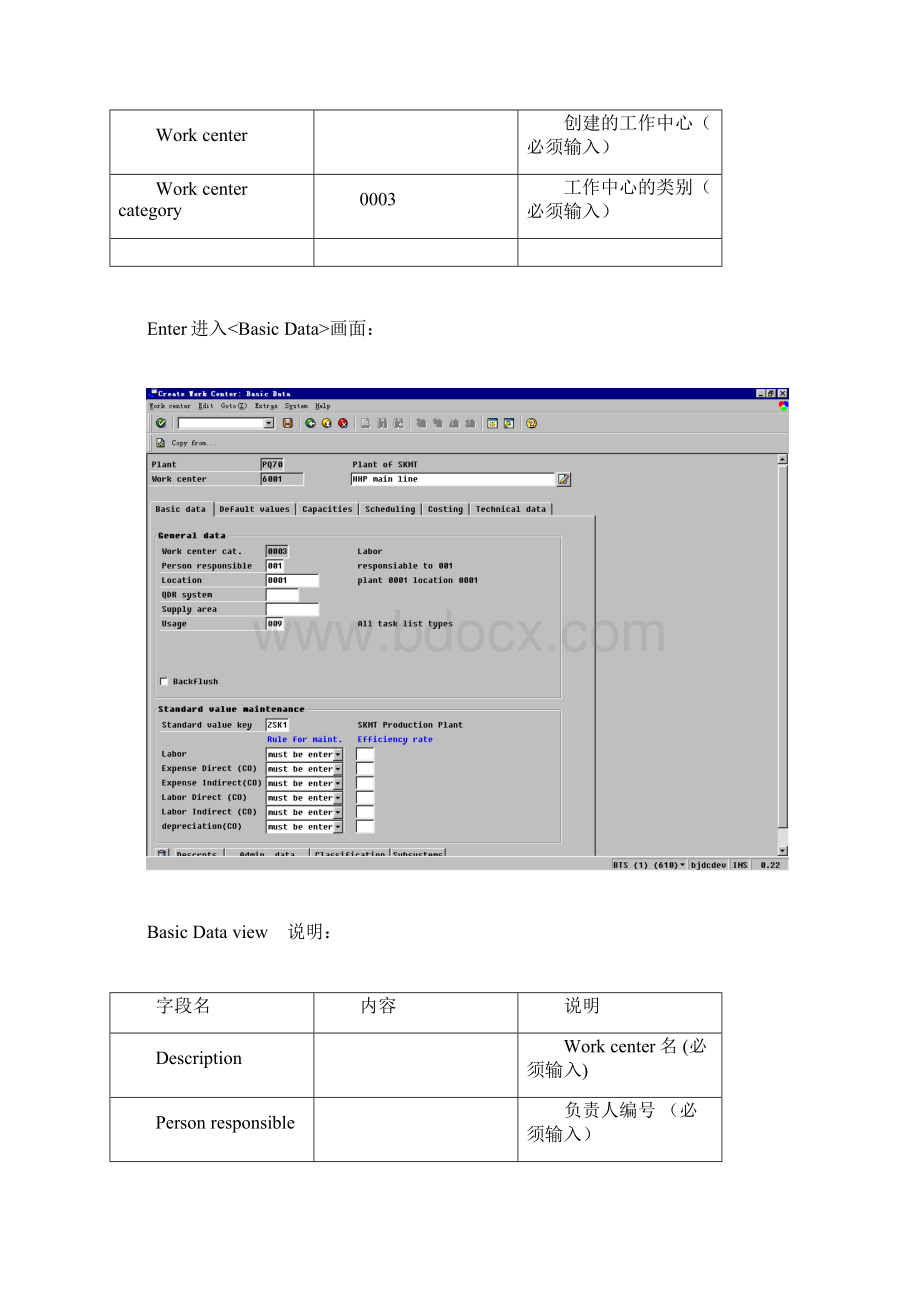 SAP PP创建 Work Center方法步骤.docx_第2页